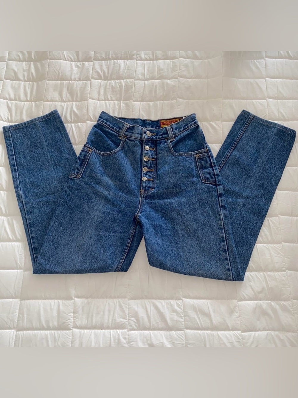 Vintage Bareback Lawman High Rise Denim Jeans